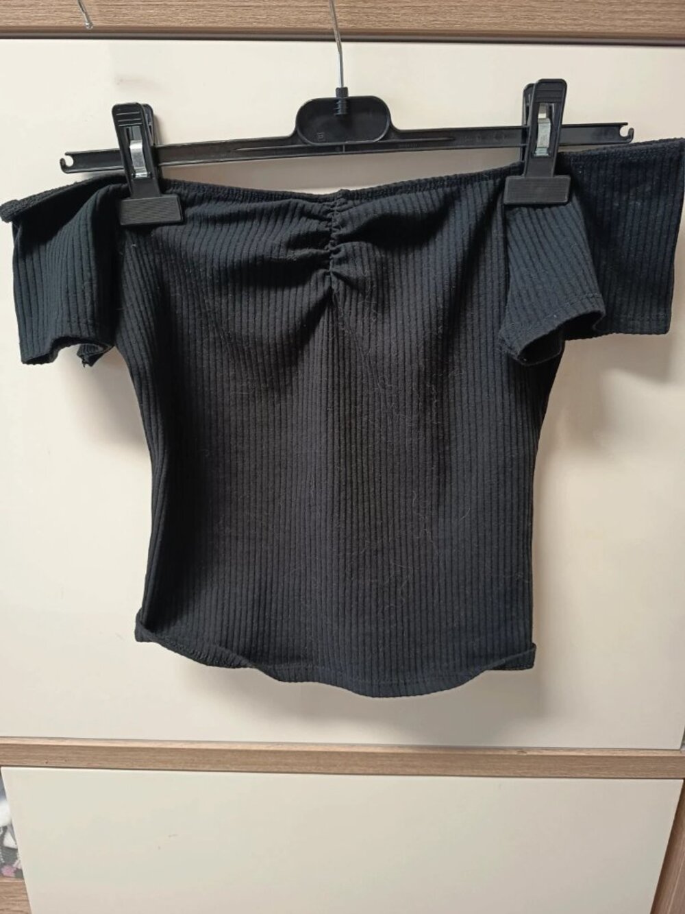 Black Liberto short sleeve top
